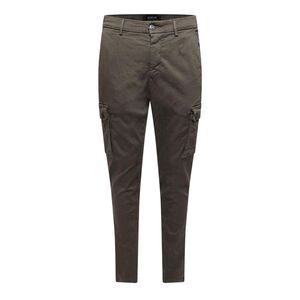 Replay Mens Cotton Denim Slim Cargo Pants / Green